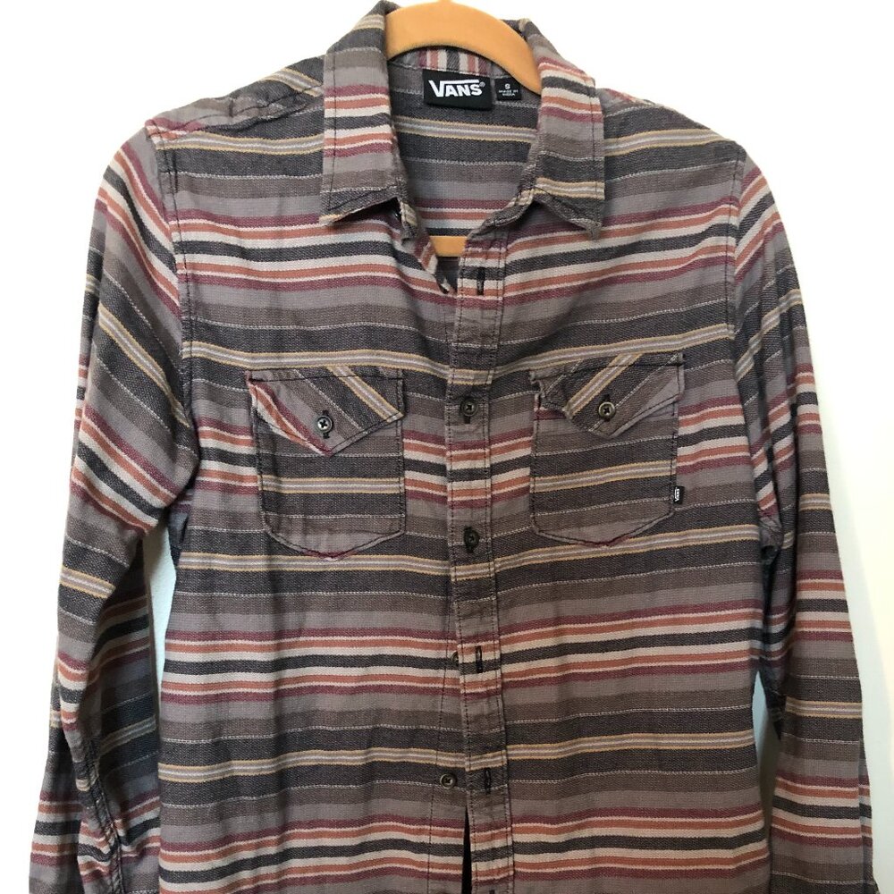 Vans - Button Down Long Sleeve Oxford Shirt